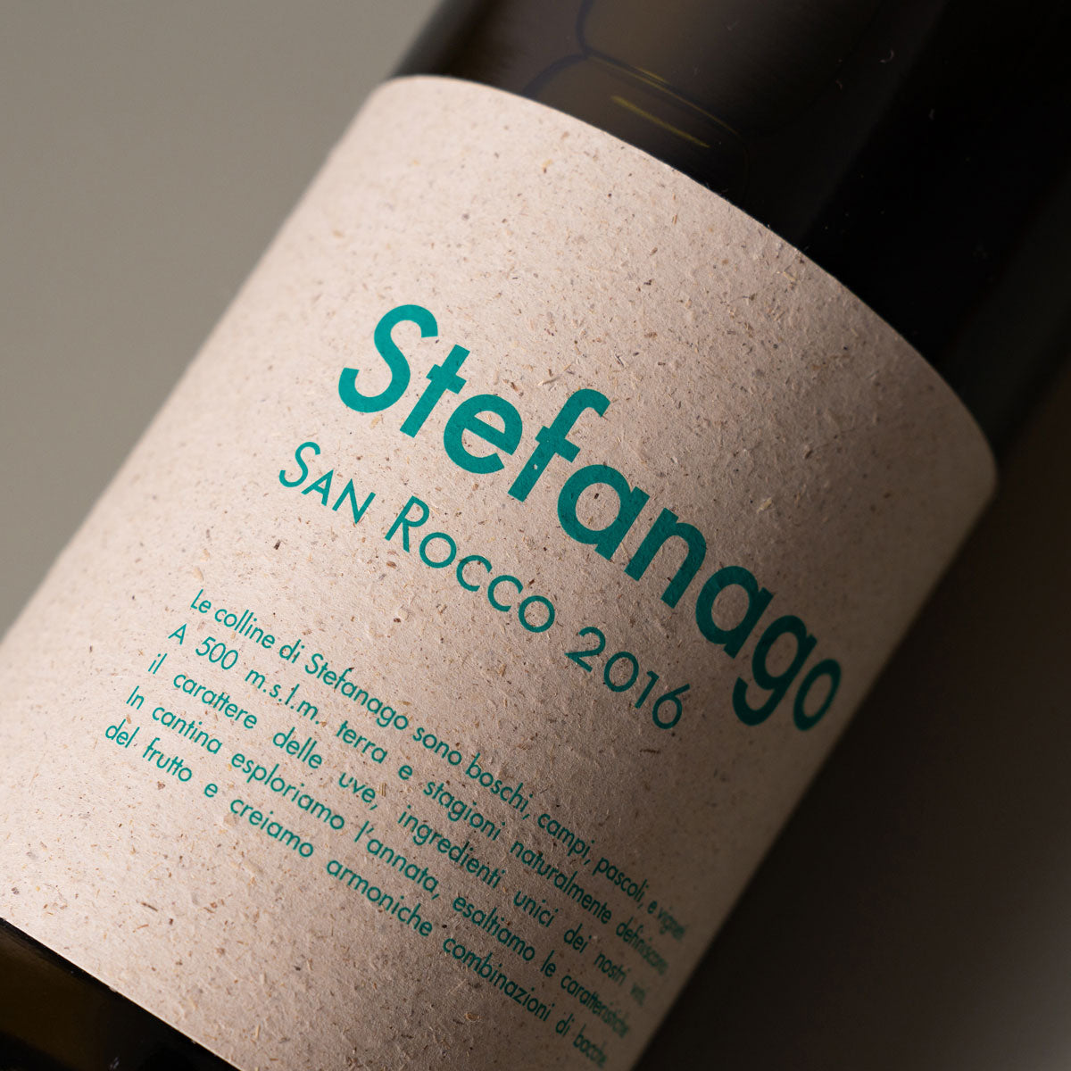 Stefanago San Rocco organic and natural Italian white wine available to buy at InVinus