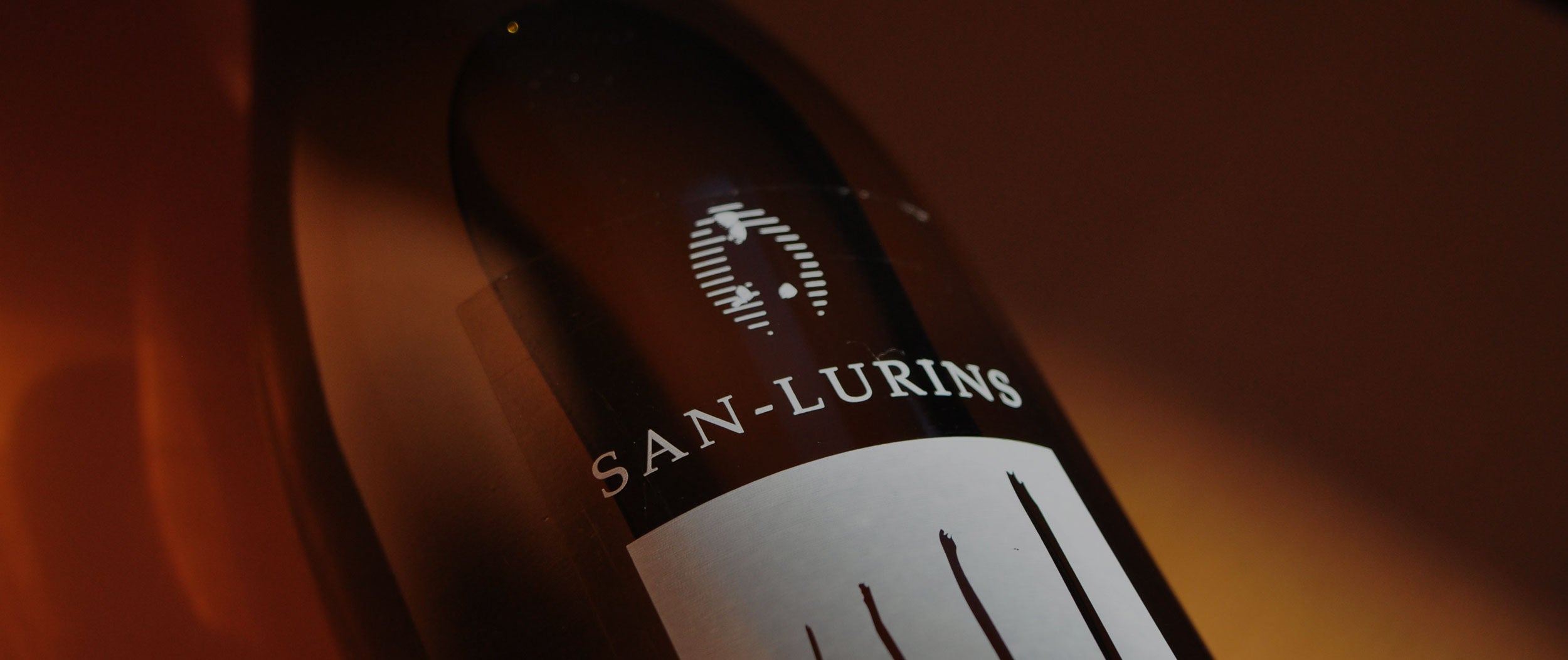 San Lurins Pet Nat – close-up of organic sparkling Malvasia wine label from Friuli, Italy