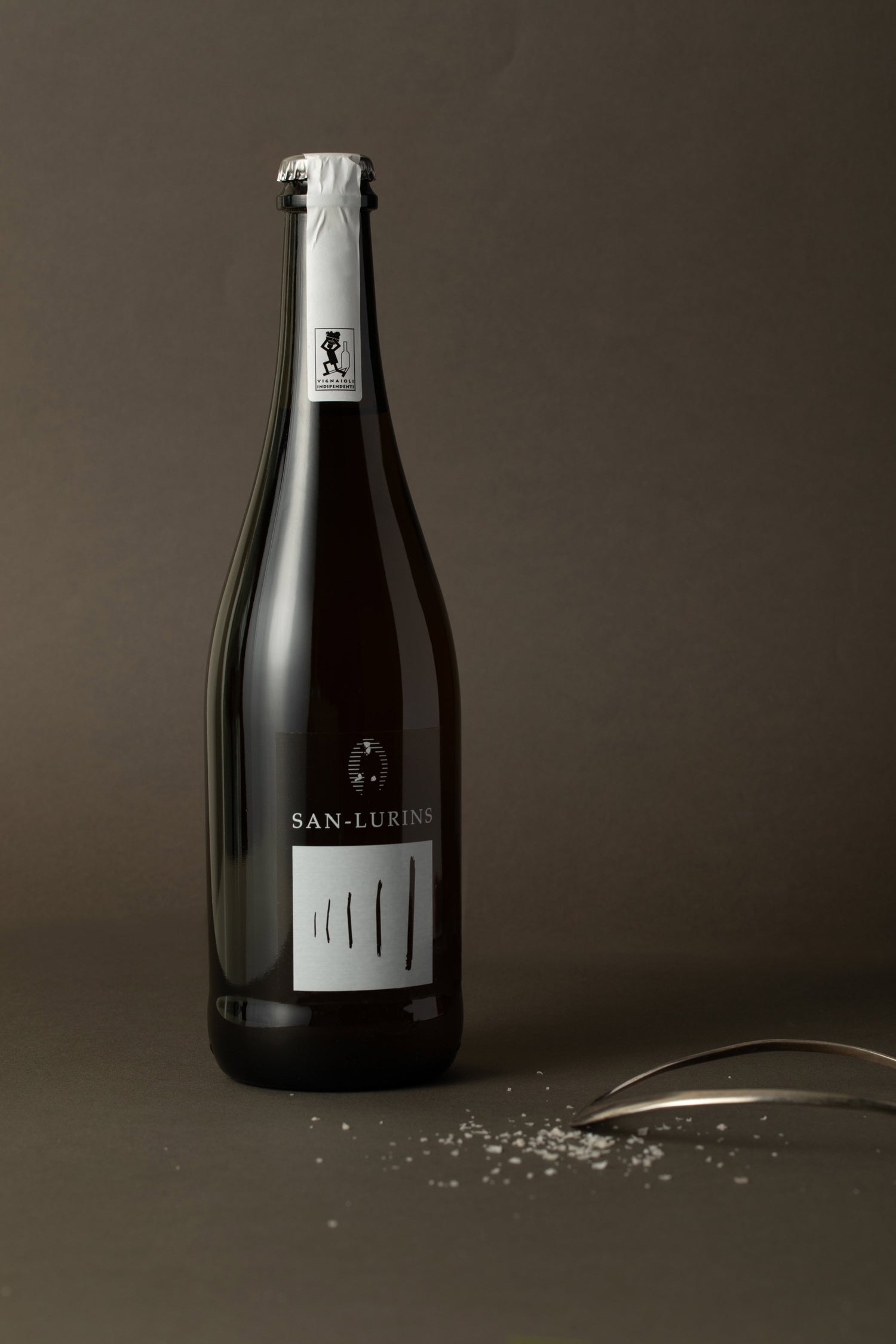 San Lurins Organic Italian Wine Bottle – Authentic Pet Nat Sparkling Wine Available at InVinus