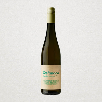 Stefanago San Rocco organic and natural Italian white wine available to buy at InVinus