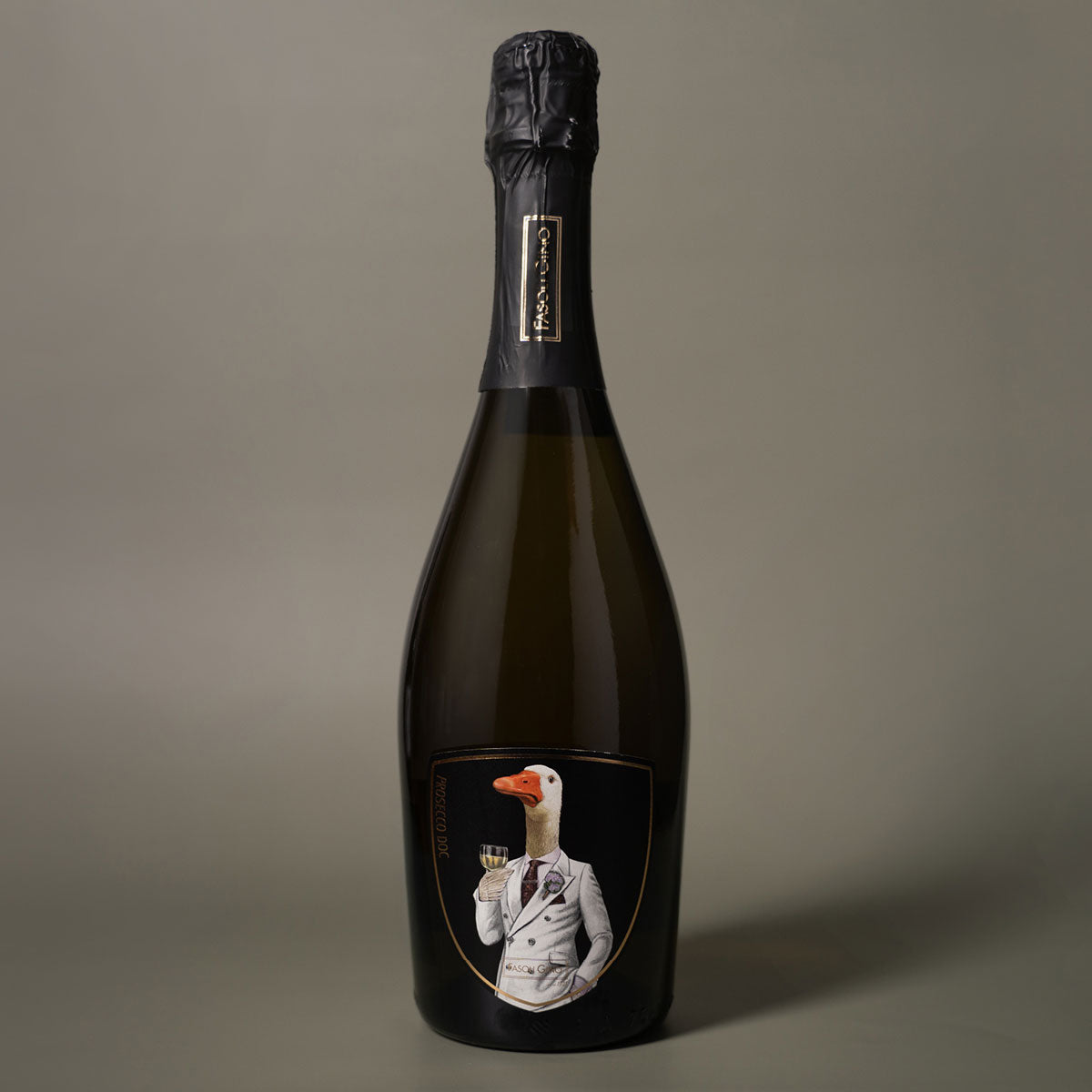 Styled image of Fasoli Gino Prosecco — a vibrant, biodynamic sparkling wine from Verona, perfect for toasting or pairing with light, festive dishes