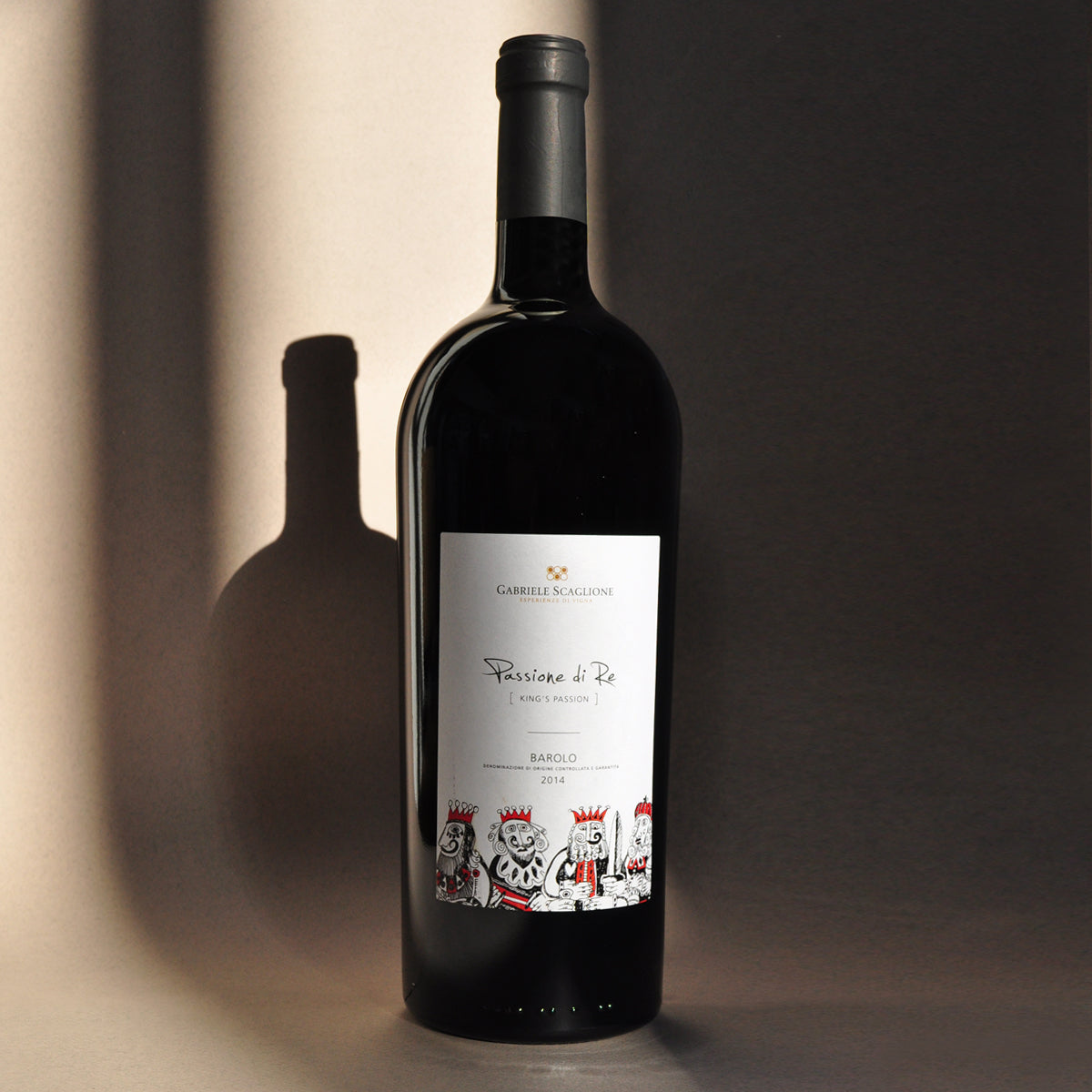 Gabriele Scaglione Barolo Wine Bottle Magnum – Ruby Red with Notes of Liquorice, Leather, and Berries, Offering a Fresh Taste with Subtle Tannins at InVinus