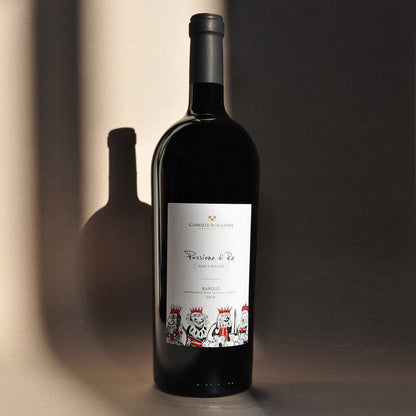 Gabriele Scaglione Barolo Wine Bottle Magnum – Ruby Red with Notes of Liquorice, Leather, and Berries, Offering a Fresh Taste with Subtle Tannins at InVinus