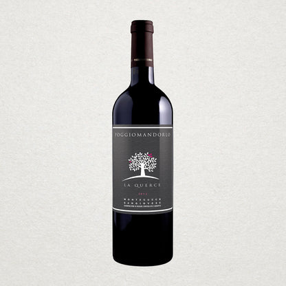 Poggio Mandorlo La Querce Bottle – Elegant Sangiovese Super Tuscan Wine with Character, Texture, and Freshness at InVinus
