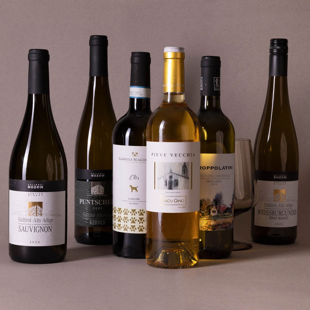 InVinus Volare Rosso Mixed Pack of 6 bottles  – Curated Selection of Organic and Natural Italian white Wines for Discovery and Enjoyment
