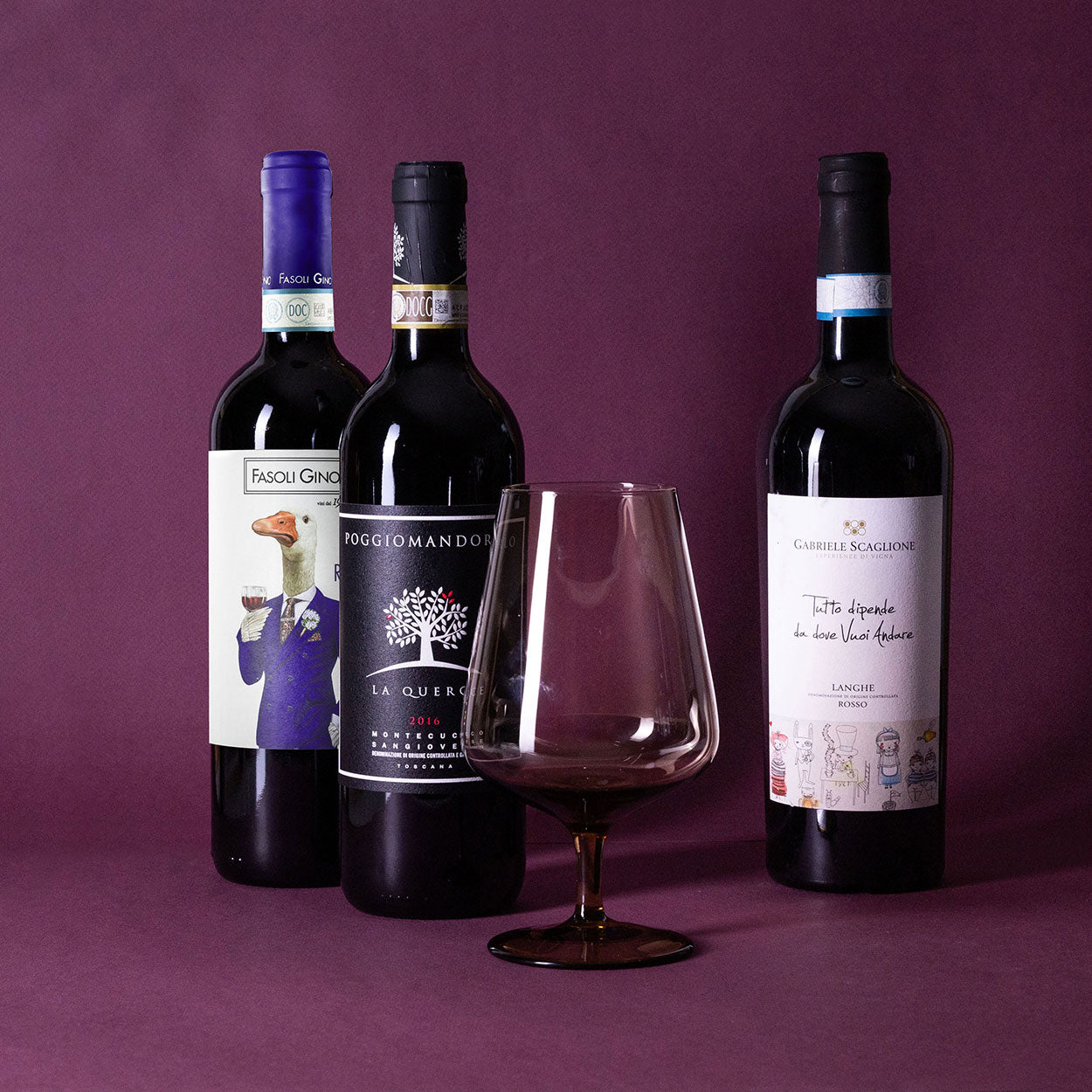 InVinus Bottle Selection – Curated Range of Italian red Wines Featuring Biodynamic, Organic, and Minimal Intervention Styles